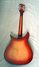 Rickenbacker 350/12 One Off, Fireglo: Full Instrument - Rear