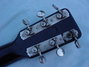 Rickenbacker B/6 LapSteel, Black: Headstock - Rear