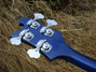 Rickenbacker 4003/4 , Midnightblue: Headstock - Rear