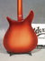 Aug 1964 Rickenbacker 315/6 f hole, Fireglo: Body - Rear