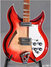 Rickenbacker 381/6 V69, Fireglo: Body - Front