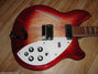Rickenbacker 360/6 , Fireglo: Body - Front