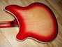 Dec 2000 Rickenbacker 360/6 , Fireglo: Body - Rear