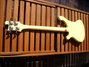 Rickenbacker 4001/4 BT, White: Full Instrument - Rear