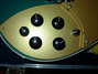 Rickenbacker 660/12 , Turquoise: Close up - Free