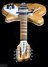 Rickenbacker 366/12 , Mapleglo: Full Instrument - Front