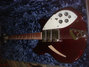 Rickenbacker 370/12 VP, Burgundy: Full Instrument - Front