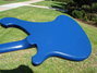 Jan 1980 Rickenbacker 4001/4 , Azureglo: Body - Rear