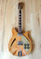 Dec 1959 Rickenbacker 360/6 Capri, Natural: Body - Rear