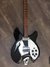 Rickenbacker 330/12 Refin, Black: Neck - Front