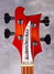 Rickenbacker 4000/4 , Fireglo: Headstock