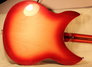 Jan 2002 Rickenbacker 330/6 , Fireglo: Body - Rear