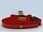 Rickenbacker 250/6 El Dorado, Red: Free image