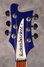 Rickenbacker 481/6 Slant Fret, Azureglo: Headstock