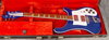 Rickenbacker 481/6 Slant Fret, Azureglo: Free image