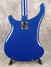 Rickenbacker 481/6 Slant Fret, Azureglo: Body - Rear