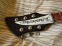 Rickenbacker 620/6 , Jetglo: Headstock