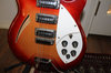 Rickenbacker 375/6 , Fireglo: Full Instrument - Rear