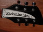 Rickenbacker 330/6 , Jetglo: Headstock