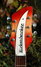 Rickenbacker 625/6 , Fireglo: Headstock