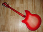 Rickenbacker 360/6 , Fireglo: Full Instrument - Rear