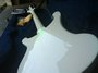 Rickenbacker 4003/5 S, White: Full Instrument - Rear