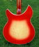 Rickenbacker 360/12 V64, Fireglo: Body - Rear