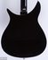 Mar 1992 Rickenbacker 325/6 V63, Jetglo: Body - Rear