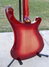 Aug 1993 Rickenbacker 4003(LH)/4 , Fireglo: Body - Rear
