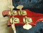Rickenbacker 4001/4 , Burgundy: Headstock - Rear
