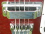 Rickenbacker 4001/4 , Burgundy: Neck - Rear