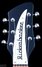 Rickenbacker 325/6 C64, Jetglo: Headstock