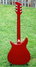 Rickenbacker 320/6 , Ruby: Full Instrument - Rear