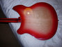 Rickenbacker 360/12 , Fireglo: Body - Rear