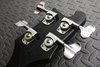 Rickenbacker 4005/4 Mod, Jetglo: Headstock - Rear
