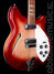 Rickenbacker 360/6 , Fireglo: Body - Front