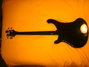 Rickenbacker 4001/4 Deluxe, Jetglo: Full Instrument - Rear