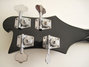 Rickenbacker 4003/4 , Jetglo: Headstock - Rear