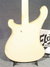 Rickenbacker 4003/4 , White: Body - Rear