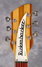 Rickenbacker 335/6 , Mapleglo: Headstock