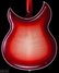 Mar 2009 Rickenbacker 381/6 V69, Fireglo: Body - Rear