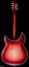Rickenbacker 381/6 V69, Fireglo: Full Instrument - Rear