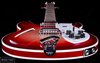 Rickenbacker 381/6 V69, Fireglo: Close up - Free