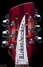 Rickenbacker 370/12 , Fireglo: Headstock