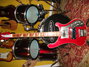 Rickenbacker 4001/4 , Burgundy: Full Instrument - Front