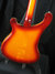 Nov 1984 Rickenbacker 4003/4 , Fireglo: Body - Rear