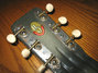 Rickenbacker 59/6 LapSteel, Gray Sunburst: Headstock - Rear