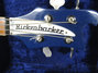 Rickenbacker 4001/4 , Azureglo: Headstock