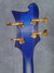 Rickenbacker 4004/4 Cii, Blueburst: Headstock - Rear