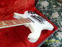 Rickenbacker 4001/4 Refin, White: Full Instrument - Front